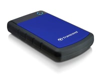 Transcend 2TB StoreJet 25H3 disque dur externe 2 To Noir, Bleu