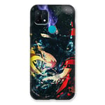 Cokitec Coque pour Oppo A15 Manga Boruto Eclair Multicolore