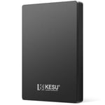 BLACK 320Go KESU-Disque dur externe HDD portable, 2.5 pouces, USB 3.0, compatible avec PC, Mac, ordinateur de bureau, MacPle ""Nipseyteko