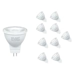 Ampoule led GU4 / MR11 4W 12V (Pack de 10) - Blanc Chaud 2300K - 3500K Silamp