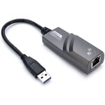 Adaptateur usb Ethernet, Adaptateur Ethernet usb 3.0 vers RJ45, Réseau Adaptateur lan 1000 Mbps Compatible avec Windows 10/8.1/8/7/Vista/XP, Mac os