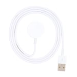 Fdit Charging Cable for iWatch, 3.3ft / 1m Portable Magnetic Charging Cable USB Charger Suitable for iWatch 38-44mm Series 1/2/3/4, white