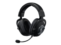 Logitech G Pro X - Headset - fullstorlek - LIGHTSPEED - trådlös - ljudisolerande