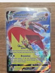 Braségali Vmax Tg15 Tg30 Full Art Alternative Mille Poings Secr Te - Myboost X Epée Et Bouclier 12 Tempête Argentée - Coffret De 10 Cartes Pokémon Françaises