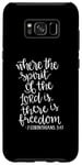Coque pour Galaxy S8+ Where The Spirit Of The Lord Is There Is There Is The Freedom Christian