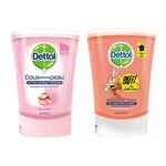 [Ref:3059943027329] DETTOL Pack No Touch 2 x 250ml Recharges Savon Liquide -