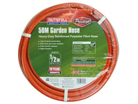  Faithfull Prestige Heavy-Duty Garden Hose 50m 12.5mm (1/2in) Diameter FAIHOSE50