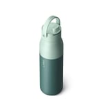 LARQ Bottle Swig Top 680ml -Bouteille à large goulot en acier inoxydable à isolation sous vide | Garde l’eau froide | Bouteille d’eau réutilisable pour le sport et les voyages, Eucalyptus Green