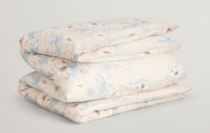 GANT Sengesett Floral Sateng Hvit-Sand 140x200