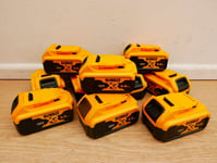 DeWalt DCB184 18V 5 AH XR Li-Ion Batteries x 10