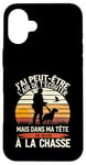 Coque pour iPhone 16 Plus Cadeau idée Drôle Chasseur Homme Chasseur Humour Chasse