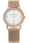 Skagen Klockarmband 39LRR1 / X00006765 150mm Milanese Rosévin 18mm