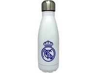 Real Madrid Bouteille en Acier Blanc 550 ML CYP B-61N-RM