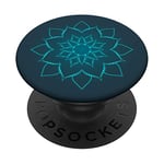 PopSockets Téléphone 12 Pro Bleu Pacifique & 12 Pro Max Bleu Pacifique PopSockets PopGrip Interchangeable