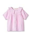 Fliink Ciao stripe topp - cloud dancer pink stripe