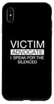 iPhone XS Max Victim Advocate I Speak For The Silence Cool Legal Services Case