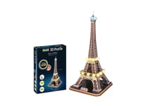 REVELL - Puzzle Led de 84 Pièces 3D – La Tour Eiffel -  - REV00150