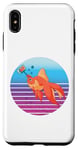 Coque pour iPhone XS Max Selfie Fish Goldfish Humorous Underwater Selfie Stick Ocean