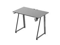 Ultradesk Enter V2, Rak, Rektangulär Form, Spela, Svart, 1000 Mm, 600 Mm