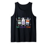 The Dream Team Retro Groovy B52 Nurse Medical Nursing Psych Tank Top