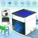 Portable ICE Air Cooler Conditioning Unit Chiller Purifier Desk Cooling Fan UK