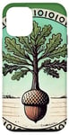 iPhone 12/12 Pro Oak from Acorn Illustration Tree Lovers mighty Oak tree Case