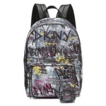 DKNY Women's Bodhi Backpack Bag, Black Multi, One Size