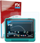 atFoliX 2x Screen Protector for Amazon Fire HD 8 Kids Pro Model 2022 clear