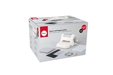 Rayher machine à découper et embosser A5-Kit débutant 15 pces, carton, 50272000 Blanc