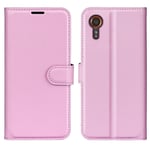 Samsung Galaxy Xcover 7 - Læder cover / pung - Pink