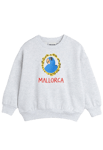 Mini Rodini Parrot Broderad Sweatshirt Grå