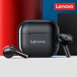 LP40 Black Lenovo LP40 Écouteurs TWS Sans Fil Bluetooth 5.0 Écouteurs Basse Tactile Contrôle Stéréo Réduction Du Bruit Longue Veille 230mAH ""Nipseyteko