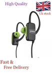 Uk JAM Sport Wireless Headphones In-Ear EARBUDS for All BLUETOOTH Devices -Green