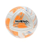 Precision Nueno FIFA Quality Pro Match Football, 8 Panel Hybrid with Anli 1.20 Quick Silver PU, 2024 Professional Highly Durable Ball, White Orange, Size 5