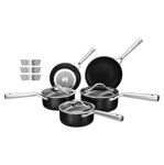 DMD | Vita 5-Piece Frying Pan 20,24cm & Sauce Pan Set 16,18,20cm, Non-Stick