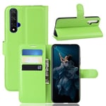 huawei Huawei Nova 5T Pu Wallet Case [Green]