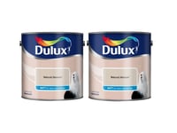 Dulux Smooth Emulsion Matt Paint - Natural Hessian - 5L - Walls and Ceiling 