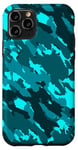 iPhone 11 Pro Turquoise Style Pattern Camouflage Case