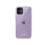 Coque slim pailletée étincelante pour Apple iPhone 12 mini, Violet - Neuf