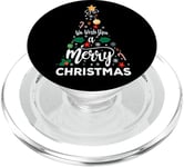 Sapin de Noël - We Wish you a Merry Christmas PopSockets PopGrip pour MagSafe