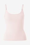 Gina Tricot - Topp Basic Strap Singlet - Rosa