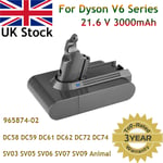 For Dyson Vacuum Cordless Battery Sv03 Sv09 Dc 58 59 61 62 72 Animal Fluffy V6