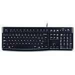 Logitech Keyboard Corded K120 QWERTY (GB)