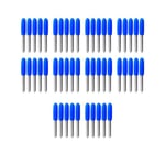 50Pcs 60 degree 1 set Roland Cricut Lame De Traceur 30/45/60 Degré Couteau Fraise Lames De Coupeur De Vinyle Offset De Rechange De Couteau Outil de Sculpture ""Nipseyteko