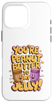 Coque pour iPhone 16 Pro Max Couples de Saint-Valentin You're the Peanut Butter to My Jelly