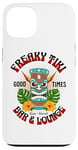 iPhone 13 Tiki Bar and Lounge Retro Vintage Hawaiian Tiki Torch Hawaii Case