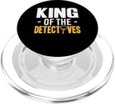 King Of The Detectives Investigator PopSockets PopGrip for MagSafe