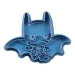 Cuticuter Chibi Batman Superheroes Moule de Biscuit, Bleu, 8 x 7 x 1.5 cm