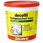 Decotric Decofill [Terminer Filler] Intérieur pour Mur Et Plafond 1000g