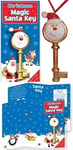 Christmas Magic Santa Key with Xmas Poem No Chimney Christmas Eve Party Filler